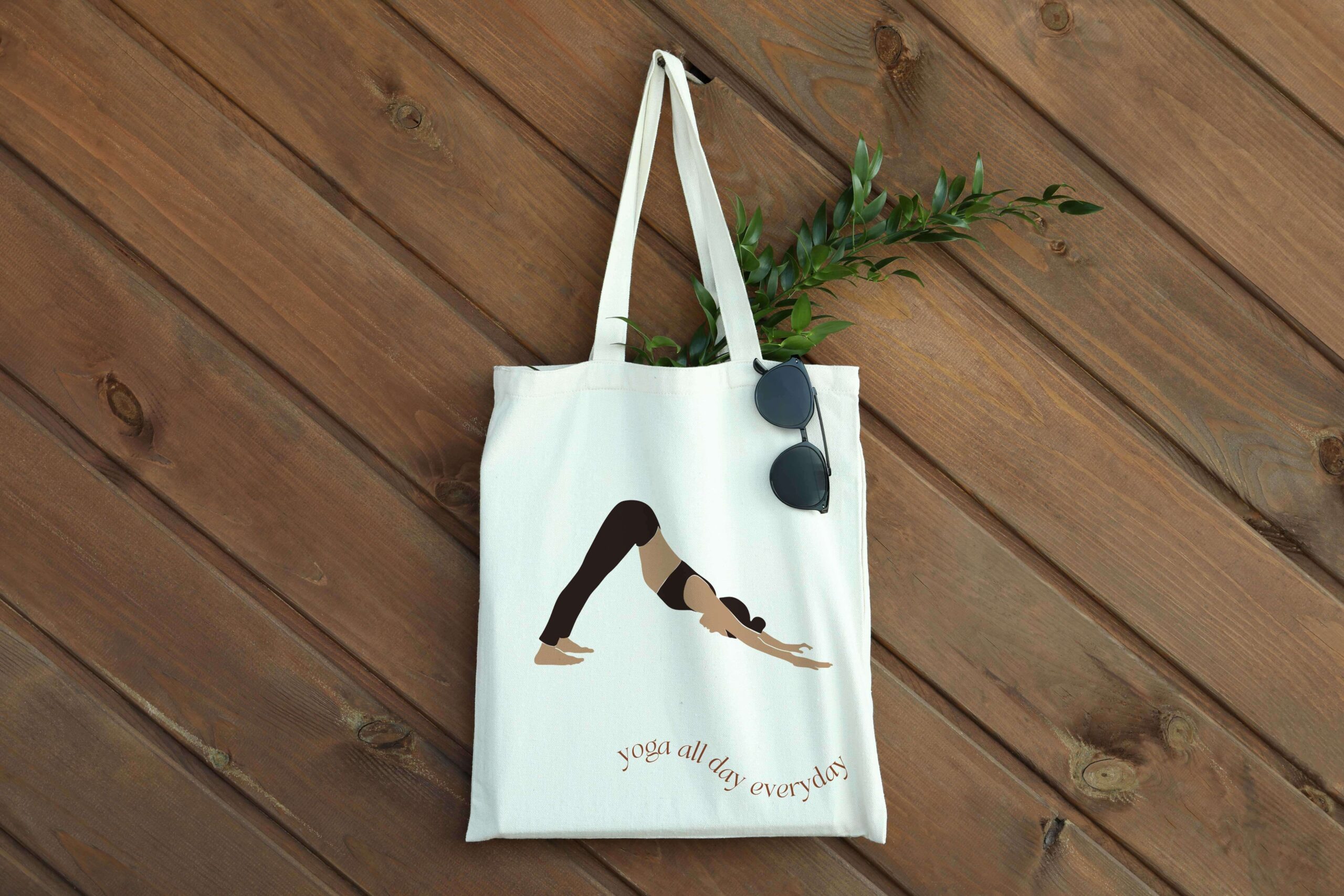 Yoga Tote Bag - Yoga Everyday - Lia Laine UK